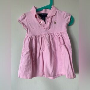 Ralph Lauren Light Pink Kids Polo Dress